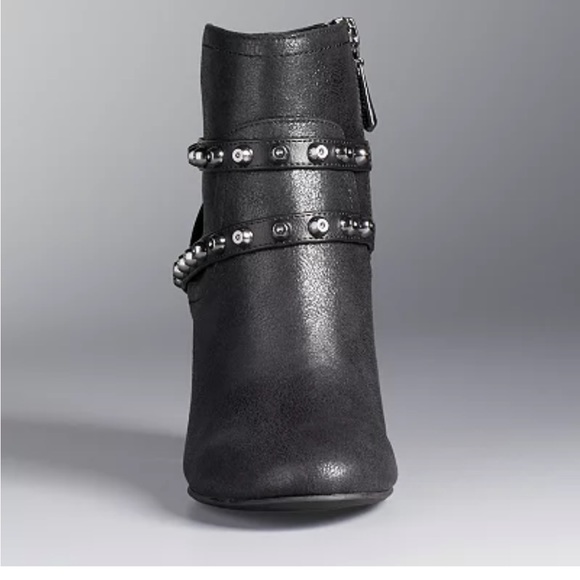 Simply Vera Wang boots, NWT NIB studded boots size 8 womens ankle boots booties - Picture 7 of 13